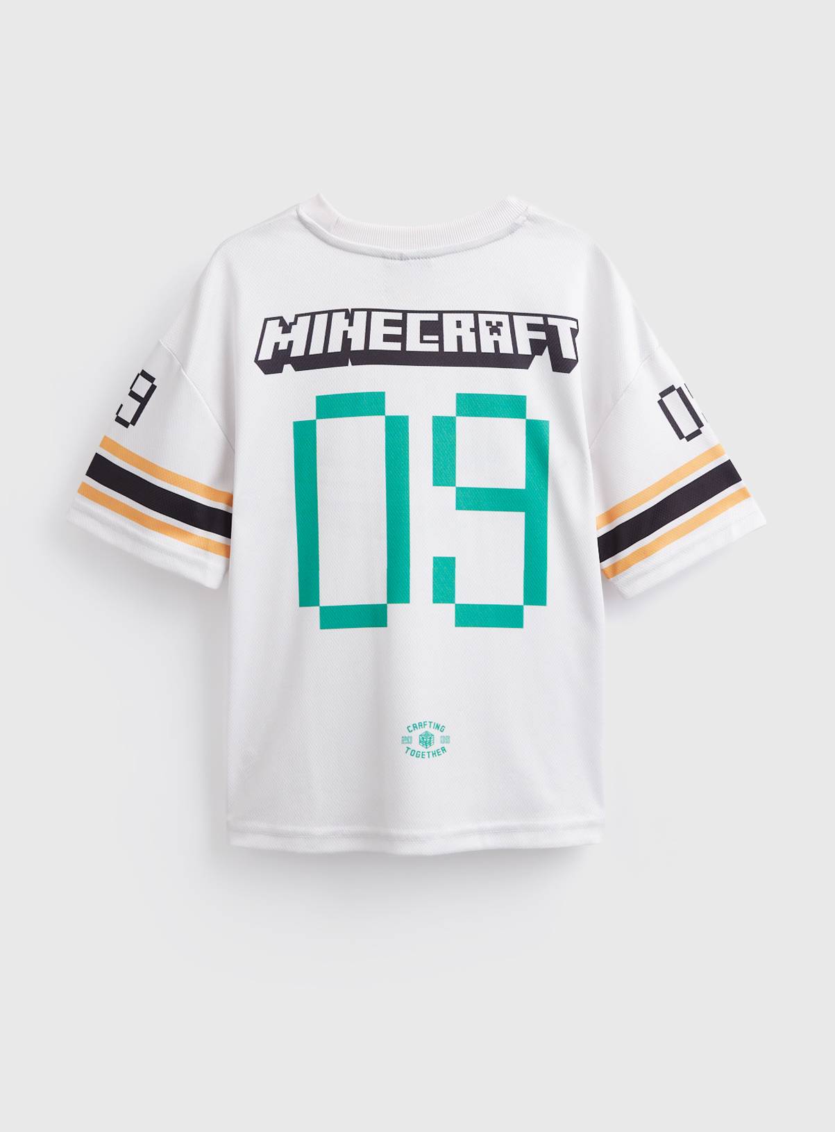 Minecraft Football Print T-Shirt & Shorts Set 12 years - Image 2